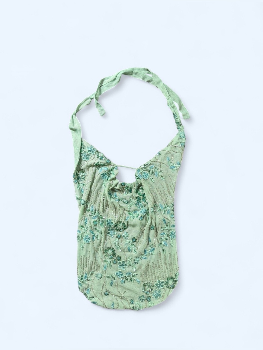 Beaded Halter Top
